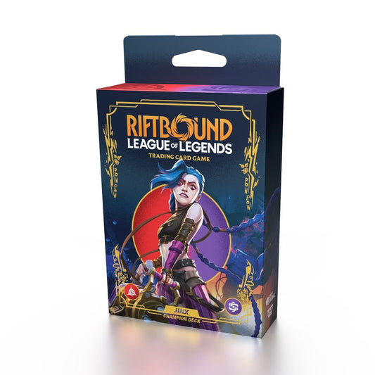 Riftbound League of Legends TCG Origins Jinx Champion Deck