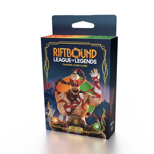 Riftbound League of Legends TCG Origins Lee Sin Champion Deck