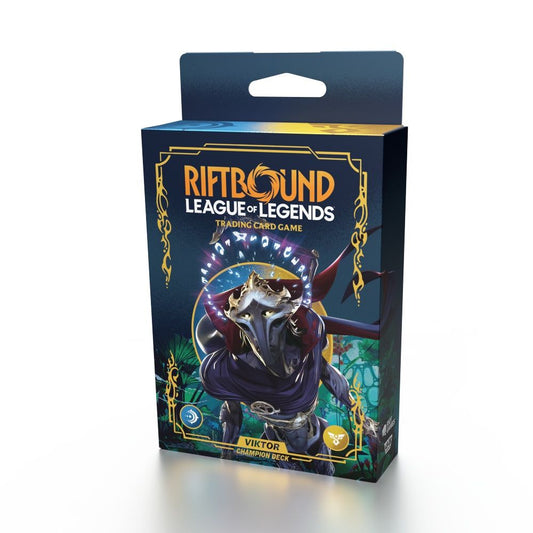 Riftbound League of Legends TCG Origins Viktor Champion Deck Pre-Order
