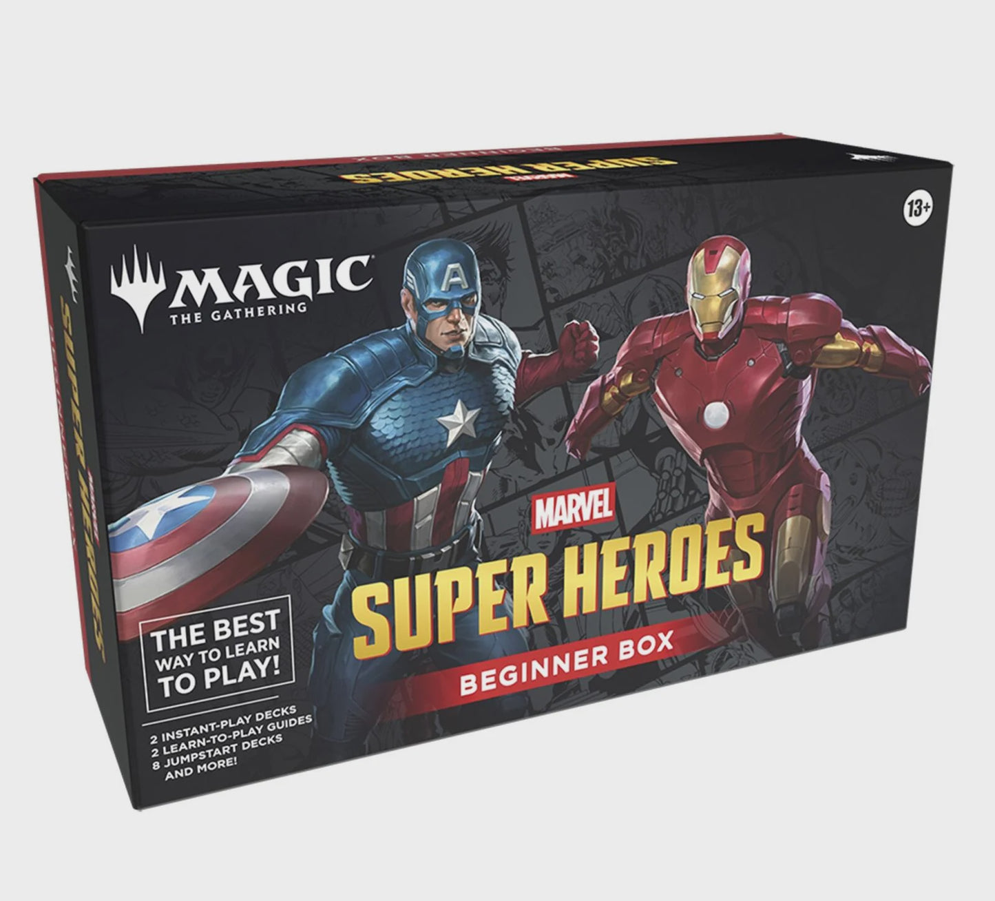 Magic The Gathering Marvel Super Heroes Beginner Box Pre-Order with 200 Cards and Learn to Play Accessories