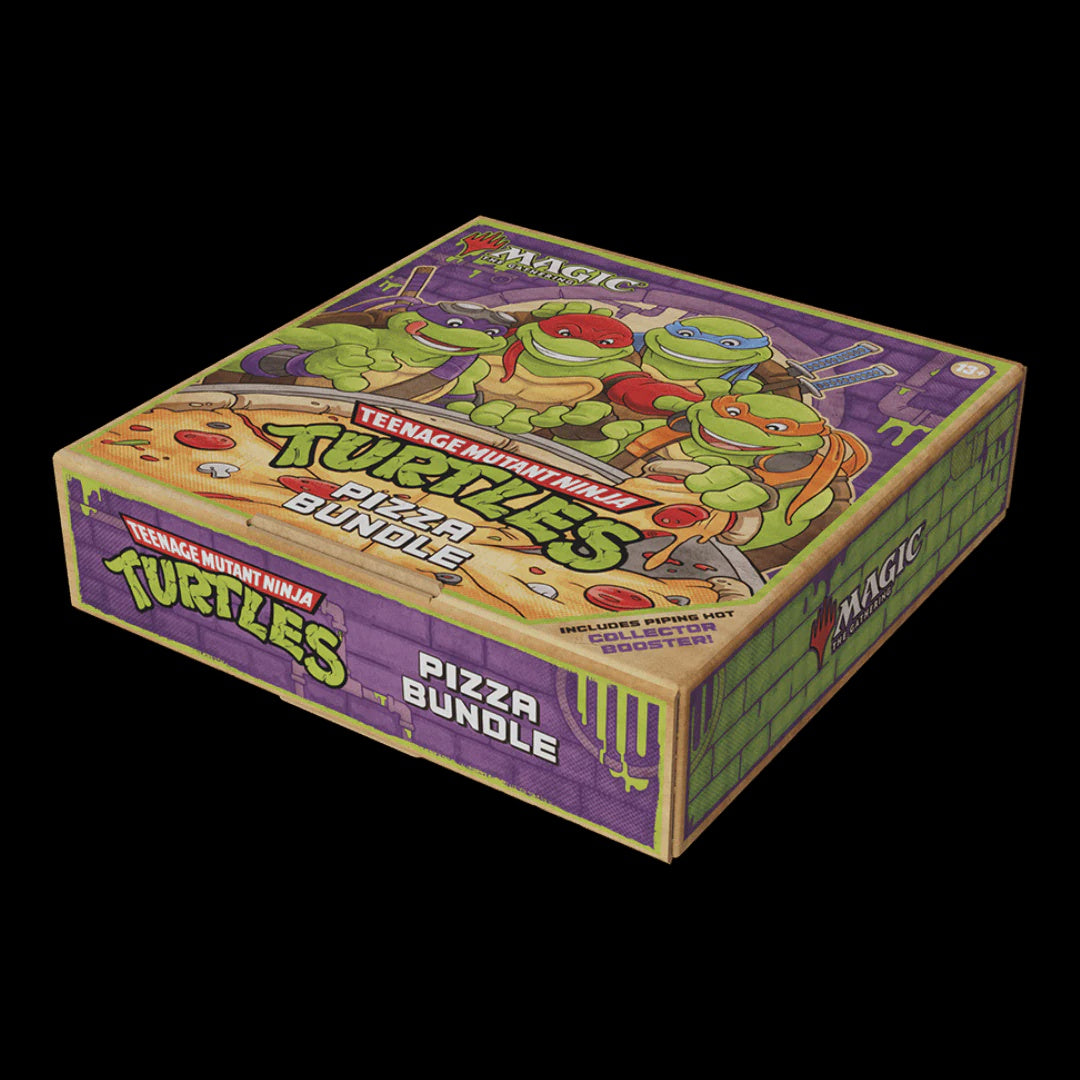 MTG Teenage Mutant Ninja Turtles Pizza Bundle sealed product box
