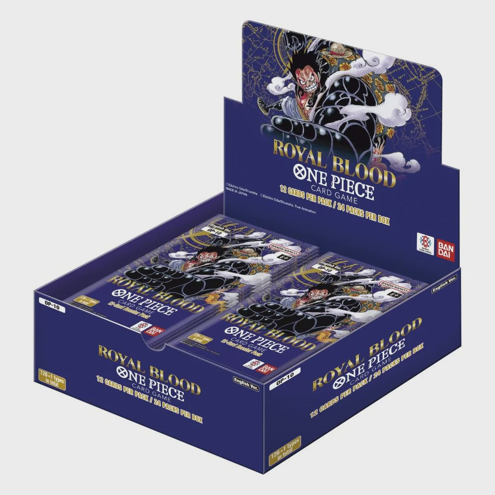 One Piece Card Game – OP-10 Royal Blood Booster Box | 24 Packs