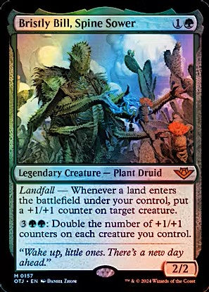 Bristly Bill, Spine Sower (Foil) – Outlaws of Thunder Junction Magic: The Gathering Card