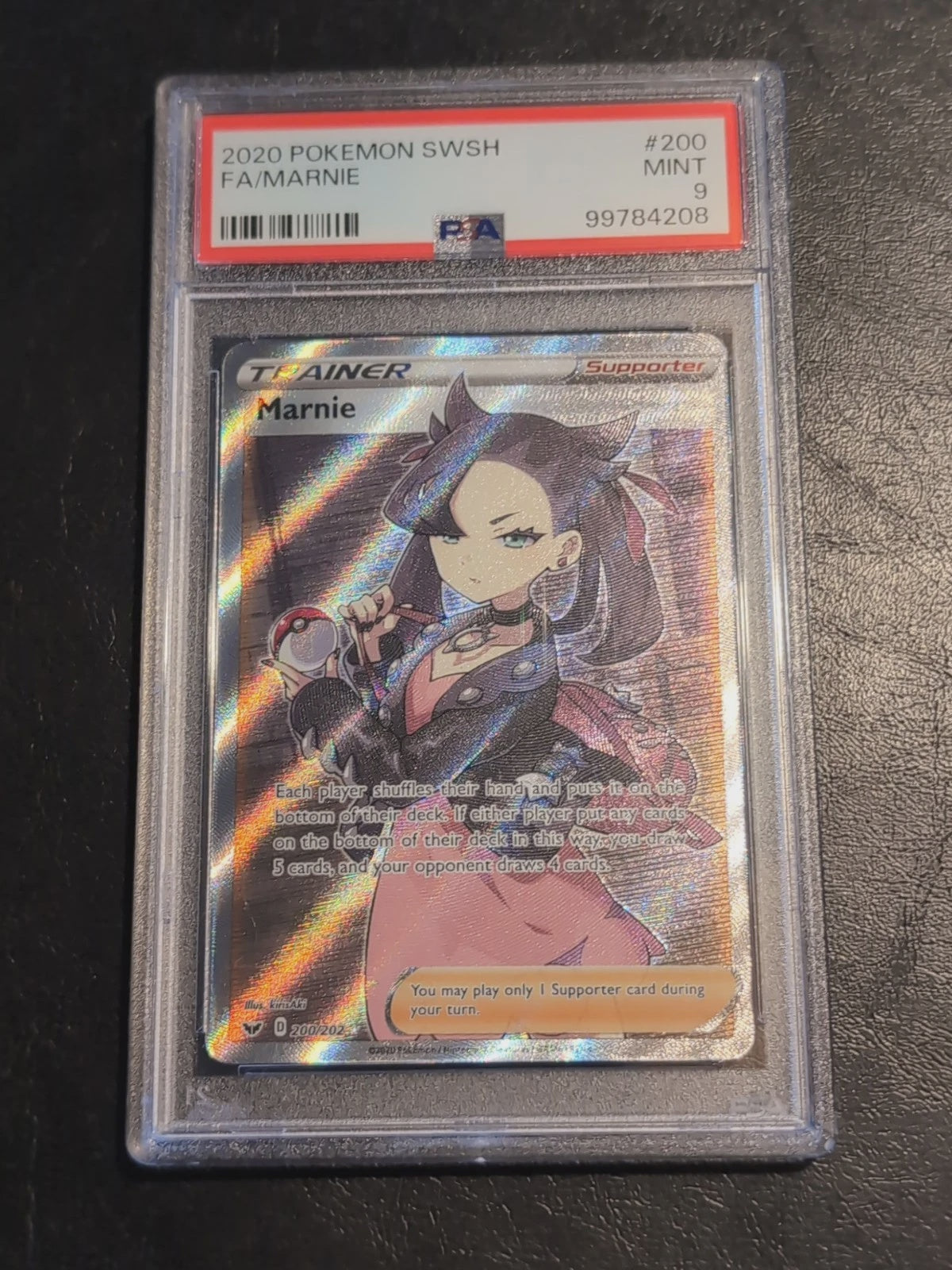 Marnie Full Art Trainer Secret Rare 200/202 Pokmon Sword & Shie Urban Empire Collectables AU Marnie Full Art Trainer Secret Rare 200/202 Pokmon Sword & Shie Urban Empire Collectables AU