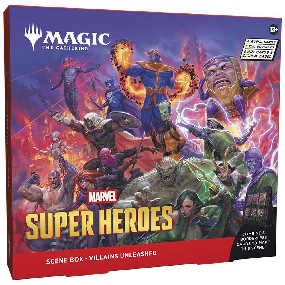 Magic The Gathering Marvel Super Heroes Scene Box
