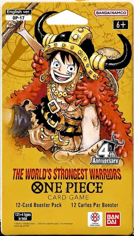 One Piece Card Game OP-17 The World's Strongest Warriors Booster Box
