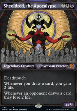Sheoldred, the Apocalypse Showcase – Dominaria United MTG Variant Card
