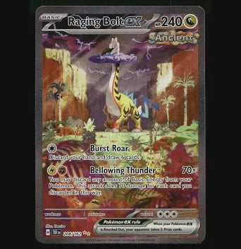 Raging Bolt ex - 208/162 - Special Illustration Rare