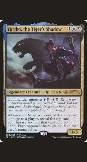 Product image of Yuriko, the Tiger’s Shadow | Year of the Tiger Foil | MTG Promotional | Near Mint (NM)
