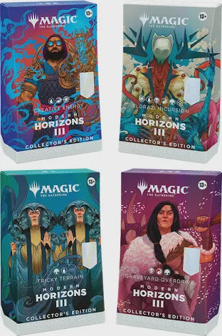 Product image of Magic: The Gathering | Modern Horizons 3 Collector Deck Display (4 Decks) | Factory Sealed