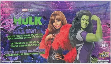 2024 Upper Deck Marvel She-Hulk Trading Cards Hobby Box