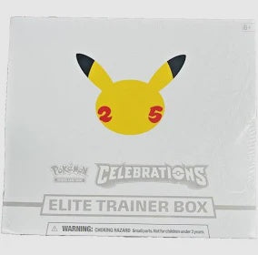 Pokémon Celebrations Elite Trainer Box – 25th Anniversary Trading Card Game