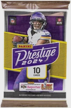 Panini Prestige 2024 NFL Football Retail Booster pack