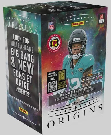 2025 Panini Origins Football International Blaster Box NFL trading cards