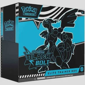 Pokémon TCG Scarlet & Violet Black Bolt Elite Trainer Box – Sealed