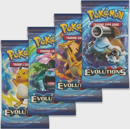 Pokémon XY Evolutions Booster Pack Assorted Artwork – Urban Empire  Collectables AU