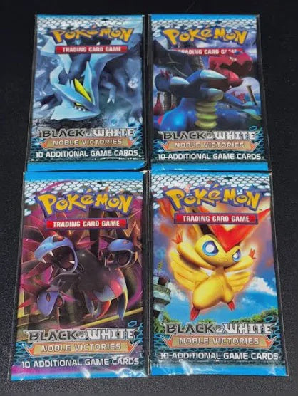 Pokmon Noble Victories Booster Pack Black & White Assorted Urban Empire Collectables AU Pokmon Noble Victories Booster Pack Black & White Assorted Urban Empire Collectables AU