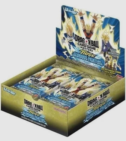 Dragon Ball Super Masters B30 Three Glorious Fighters booster box