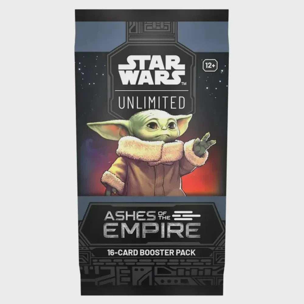 Star Wars Unlimited Ashes of the Empire Set 8 sealed 16-card booster pack