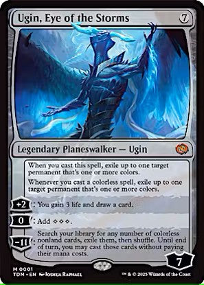 Product image of Ugin, Eye of the Storms – Tarkir: Dragonstorm (NM)