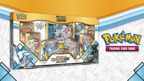 Product image of Pokémon TCG: Dragon Majesty Legends of Unova GX Premium Collection