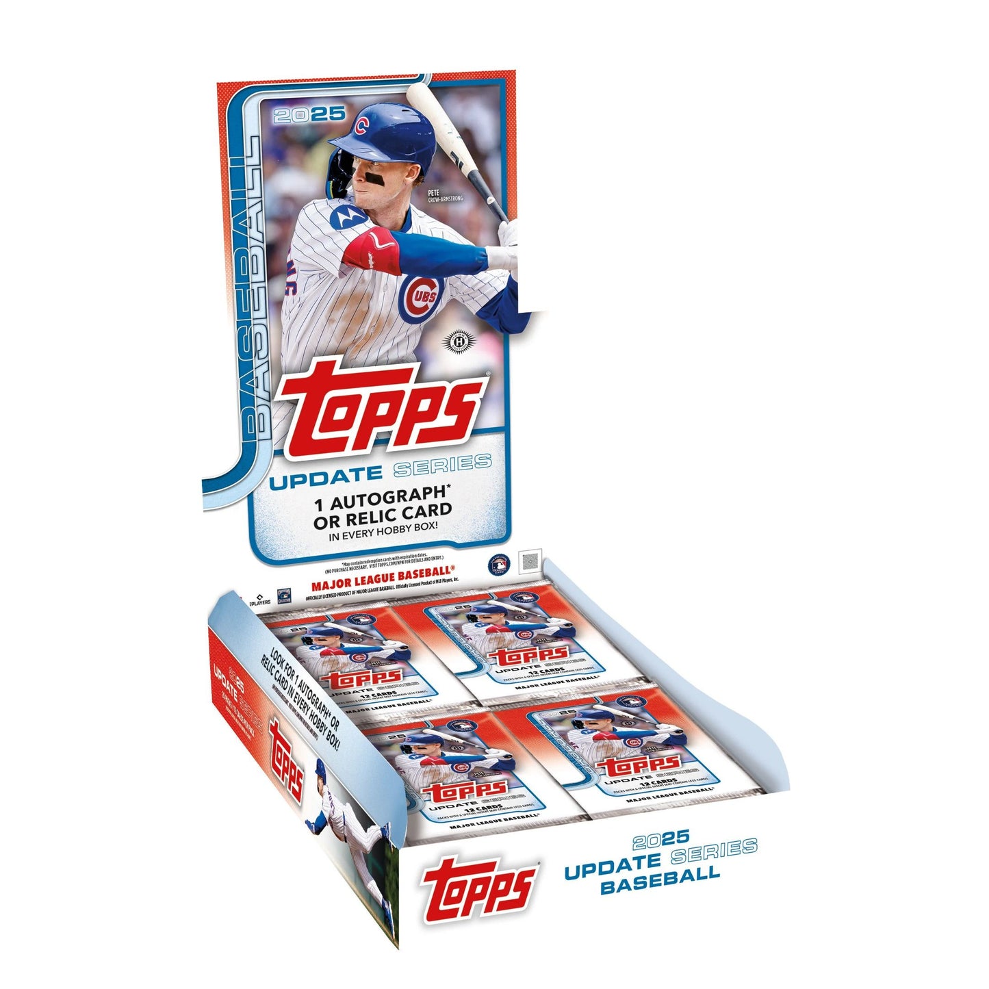 “2025 Topps MLB Update Series Baseball Hobby Box sealed hobby product.”