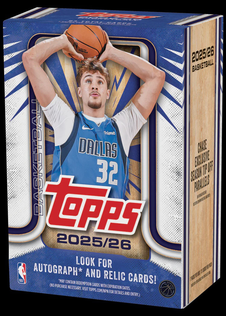 2025-26 Topps NBA Basketball – Value Box