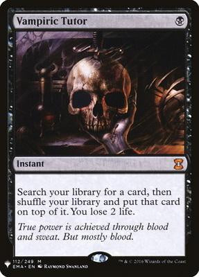 Product image of Mystery Booster/The List: Vampiric Tutor