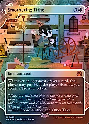 Smothering Tithe Foil Enchanting Tales 0013 Wilds of Eldraine Magic: The Gathering