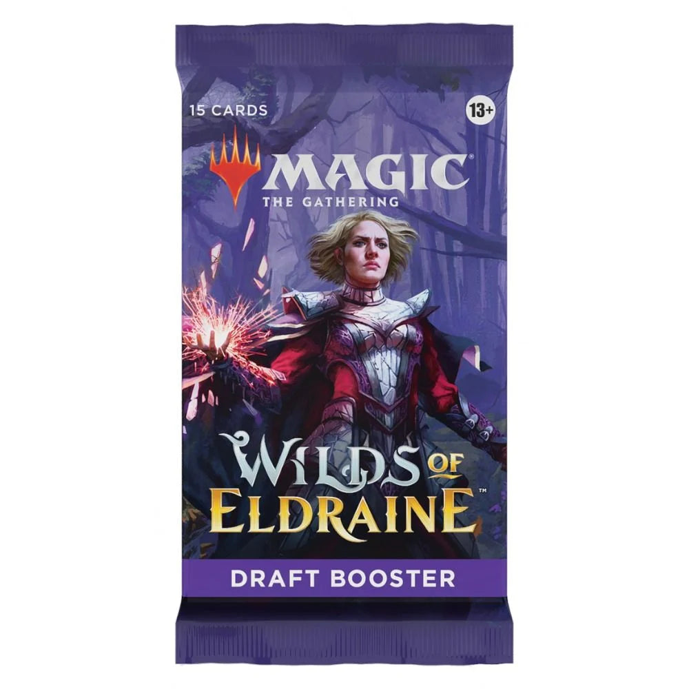 Product image of Magic The Gathering Wilds Of Eldraine Draft Booster