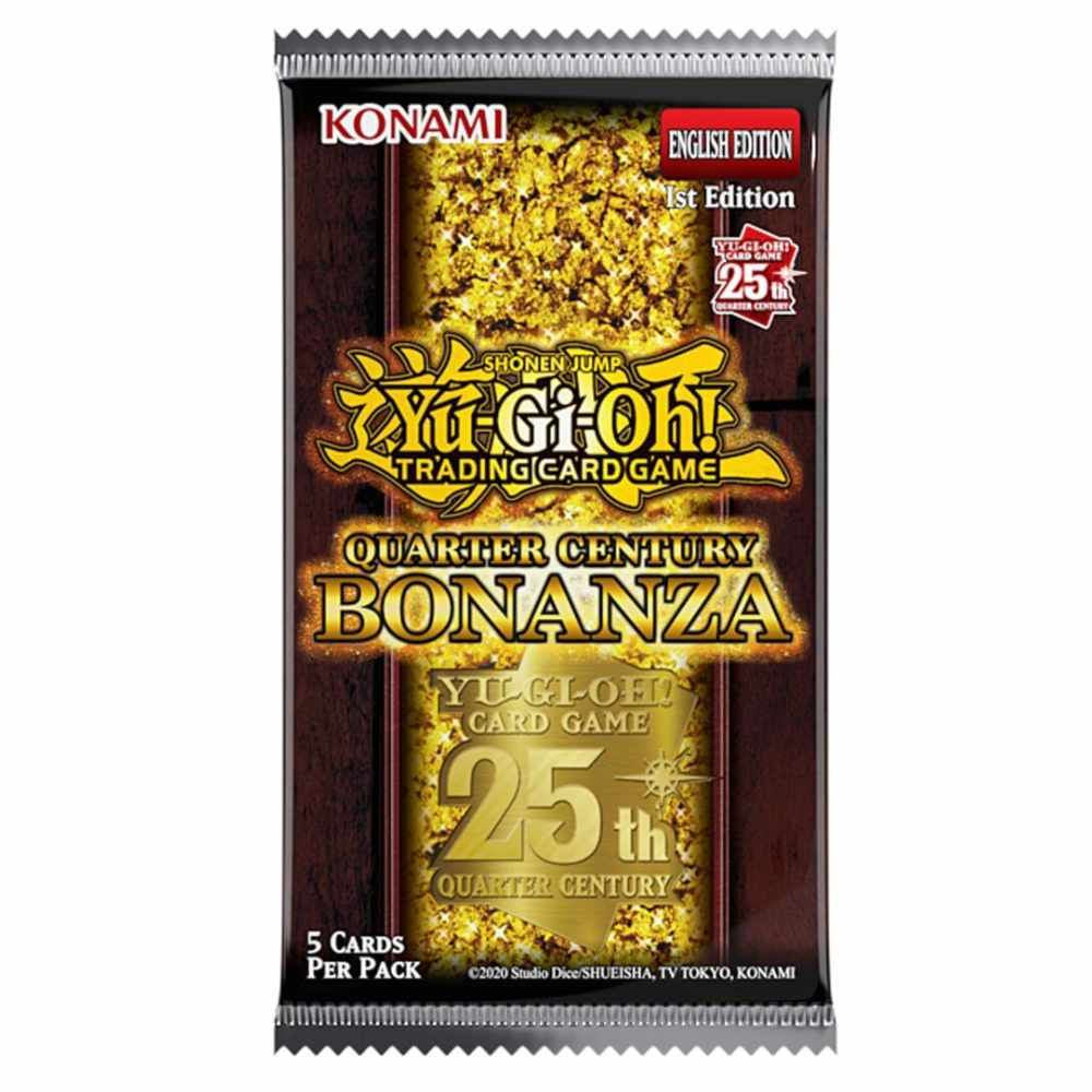 Product image of Yu-Gi-Oh TCG Quarter Century Bonanza Collection Booster pack