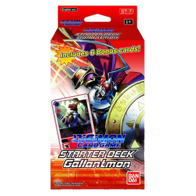 Digimon Card Game Gallantmon Starter Deck – Red Theme TCG Set