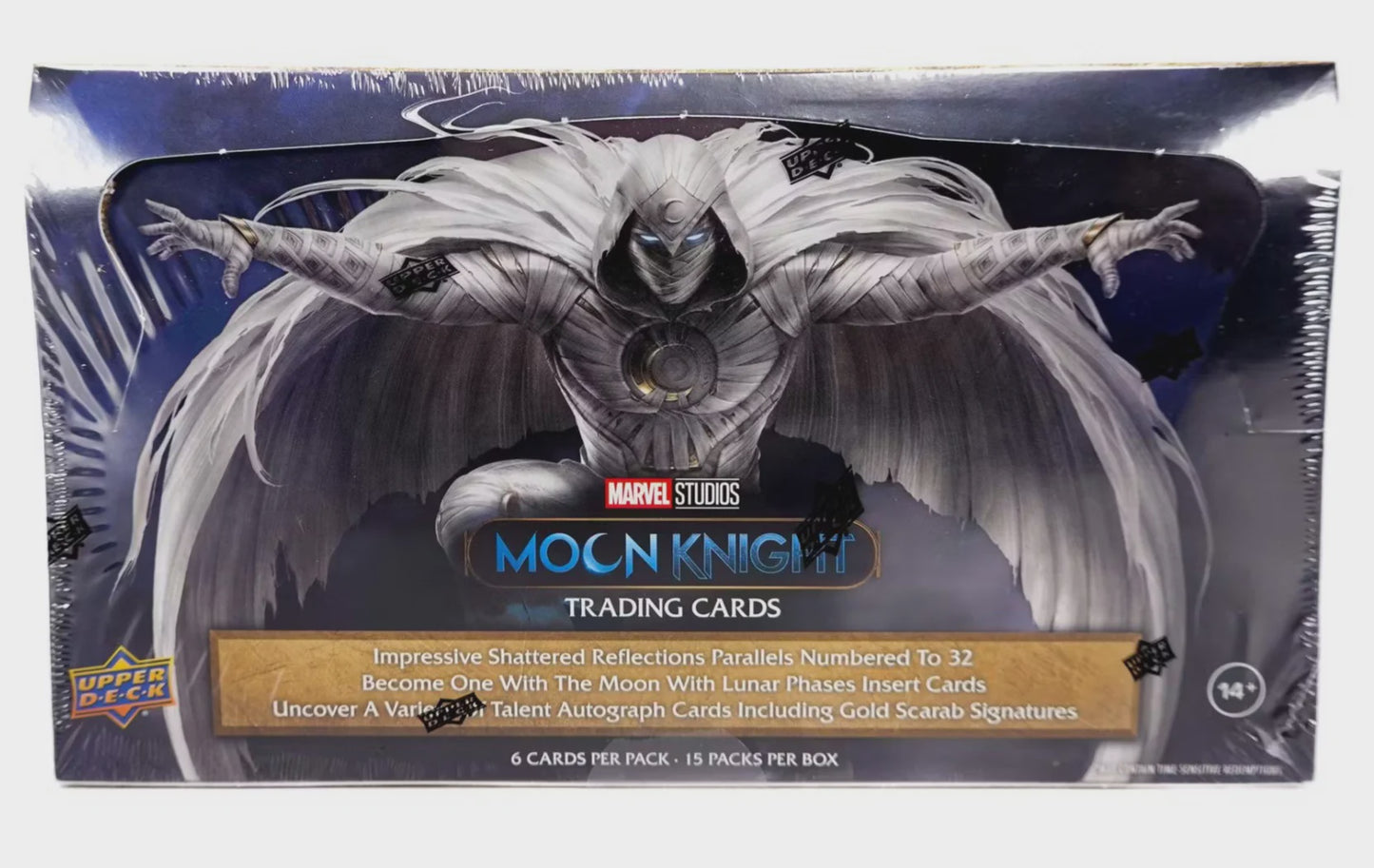 Product image of 2023 UPPER DECK MARVEL STUDIOS MOON KNIGHT SEASON 1 HOBBY BOX