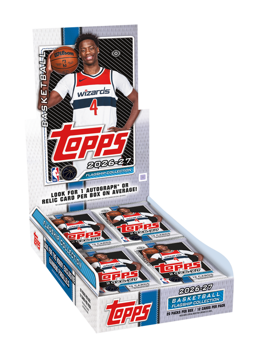 2026-27 Topps Flagship Basketball Hobby Box, official Topps product image