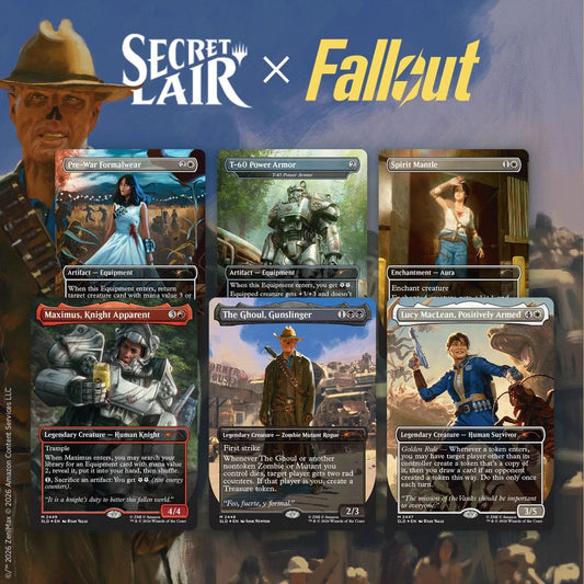 Magic The Gathering Secret Lair X Fallout: Beyond Vault 33 (Non-Foil)