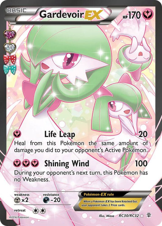 Pokémon Gardevoir EX – RC30/RC32 – Generations Radiant Collection Full Art NM- VLP