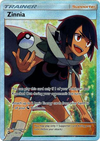 Zinnia - 70/70 - Full Art Ultra Rare (LP)