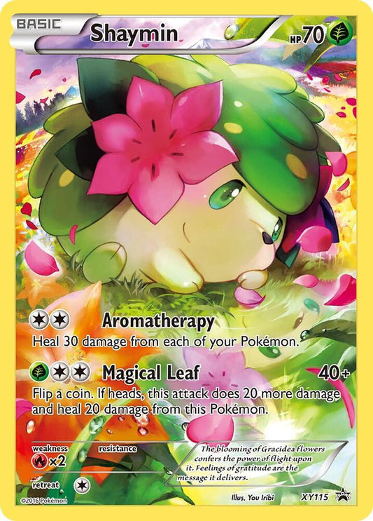 Pokémon Shaymin Full Art – XY115 – Mythical Collection Promo (NM)