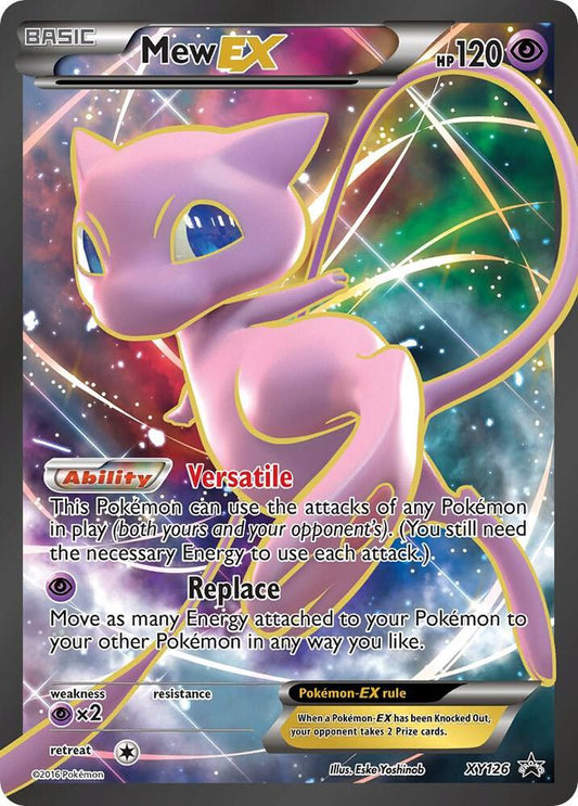 Pokemon Mew ex XY126 Super Premium Collection Black Star Promo NM LP