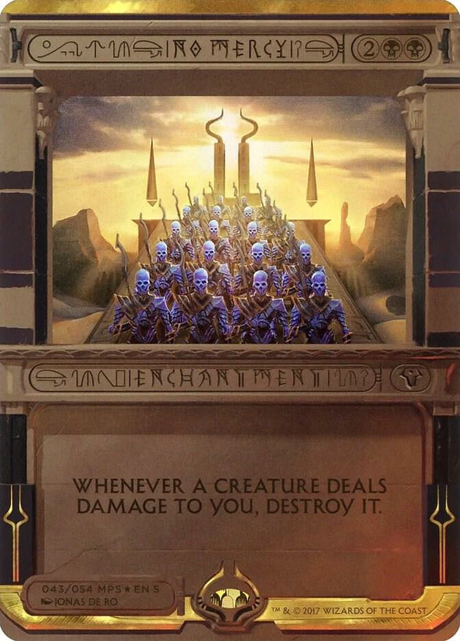 No Mercy Masterpiece Series Amonkhet Invocations MPS2 MTG trading card