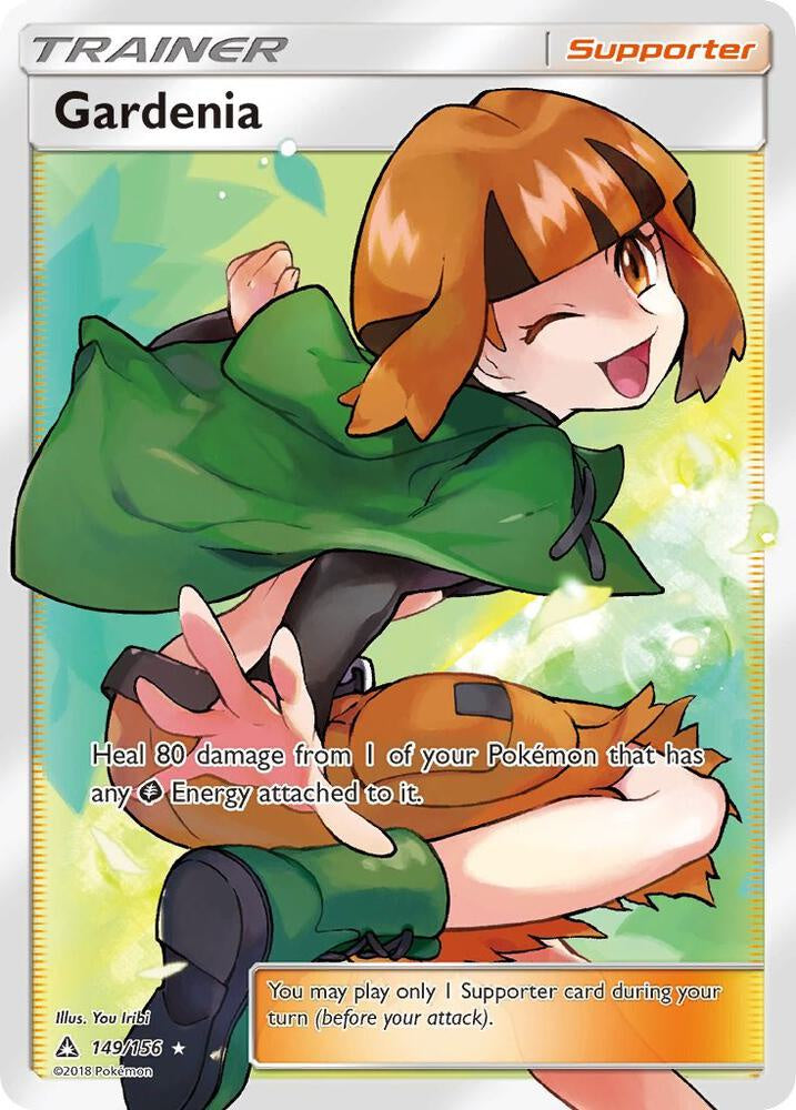 Pokémon Gardenia 149/156 Ultra Prism Full Art Ultra Rare Card Near Mint Condition