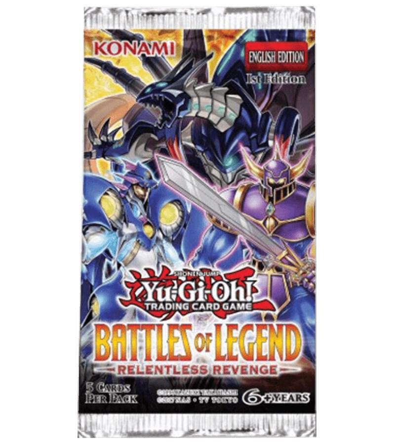 Yu-Gi-Oh! TCG Battles of Legend: Relentless Revenge 1st Edition Booster Box – Factory Sealed (2018)