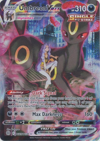 Product image of Umbreon VMAX TG23/TG30 | Ultra Rare | Pokémon Brilliant Stars Trainer Gallery | Near Mint (NM)