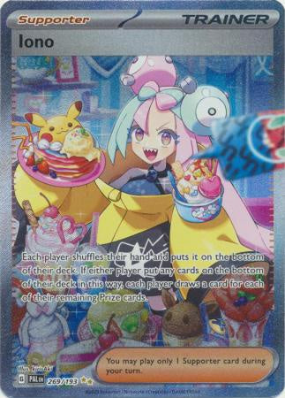 Product image of Pokémon TCG: Iono - 269/193 - Paldea Evolved - Full Art Holo Rare