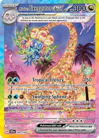 Product image of Alolan Exeggutor ex - 242/191 - Special Illustration Rare
