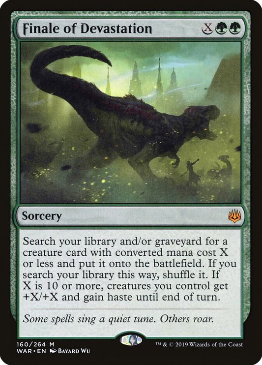 Finale of Devastation War of the Spark WAR MTG trading card