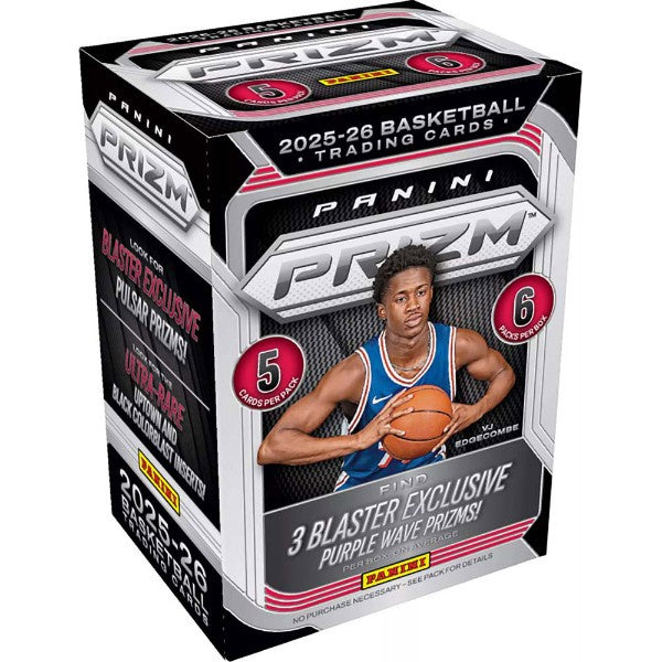 2025-26 Panini Prizm Basketball NBA factory sealed Blaster Box.