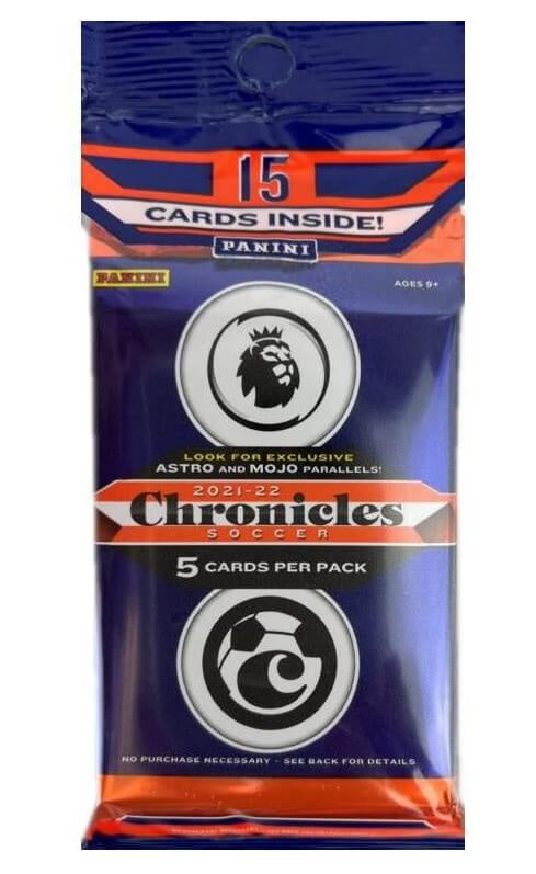 2021-22 Panini Chronicles Soccer cards - Cello/Fat/Value Pack