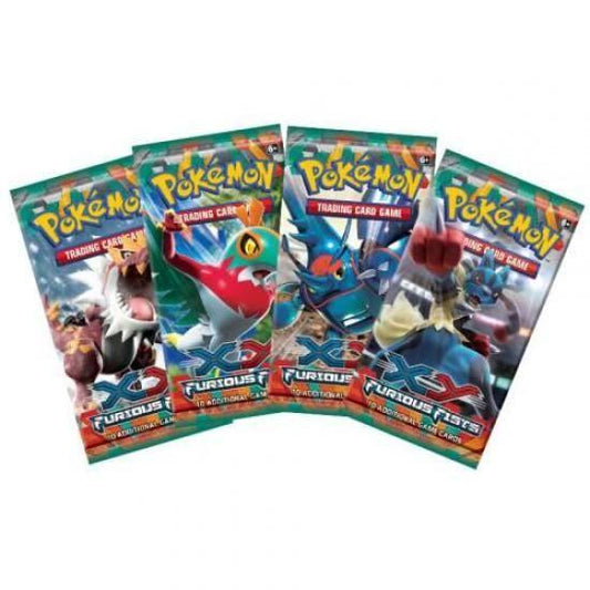 Pokemon XY Furious Fists booster pack sealed assorted artwork