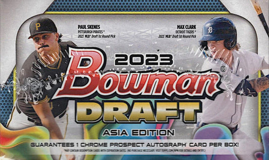 2023 BOWMAN DRAFT BASEBALL ASIA EXCLUSIVE HOBBY BOX